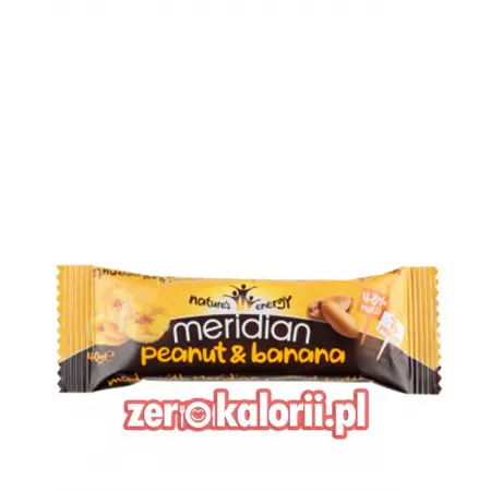 Meridian Peanut & Banana Bar 40g