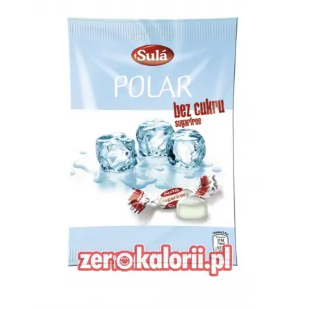 Cukierki Lodowe Polar Sula 50g BEZ CUKRU, Sugar Free