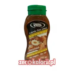 Syrop Orzech Laskowy Hazelnut 500 ml Zero Kalorii Real Pharm