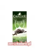 Czekolada ciemna 85% słodzona stewią, BEZ CUKRU 85g Cavalier