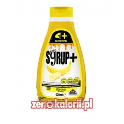  Syrup Zero+ Banan 425ml, 4+ NUTRITION 