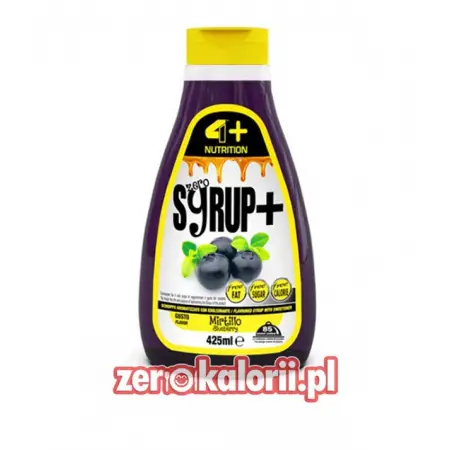  Syrup Zero+ Jagoda 425ml, 4+ NUTRITION 