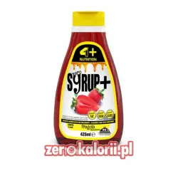  Syrup Zero+ Truskawka 425ml, 4+ NUTRITION 