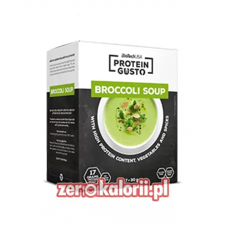 Zupa Krem Protein Gusto Brokułowa16g białka 10x30g
