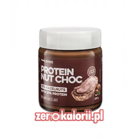 Krem Orzechowy Protein Nut Choc SMOOTH 250g Body Attack 