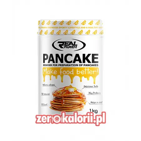  Pancakes Real Pharm 1kg Smak Naturalny - Wysoko białkowe naleśniki 