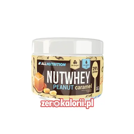 NutWhey Peanut Caramel 500g - Krem Czekoladowy z Karmelem All Nutrition