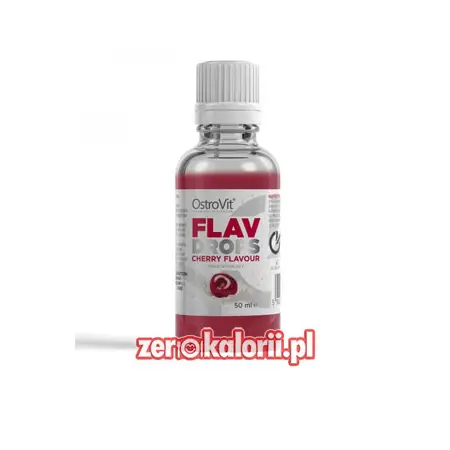 Flav Drops Cherry 50ml Ostrovit - aromat Wiśniowy