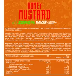 Sos Honey Mustard ZERO % ALLNUTRITION 320g 