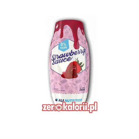 Sos Strawberry Sauce ZERO % ALLNUTRITION 300g 