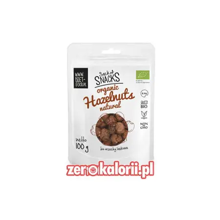 Bio Orzechy Laskowe 100g Organic Hazelnuts Natural - Diet-Food 