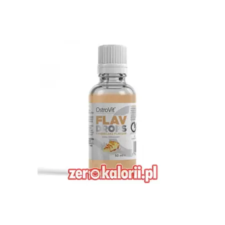 Flav Drops Chesscake 50ml Ostrovit - aromat Sernikowy