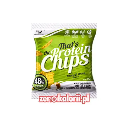 That's The Protein Chips - Cheese Onion 25g, Czipsy Sport Definition 