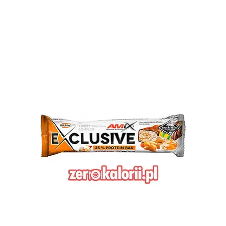 Exclusive Protein Bar MASŁO ORZECHOWE-CIASTKO 85g, Amix Nutrition