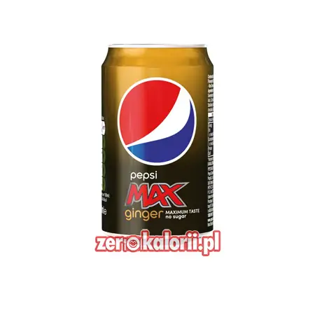 Pepsi Max Ginger 330ml puszka IMBIROWE