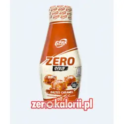 Salted Carmel Zero Sauce 400ml, 6PAK Nutrition