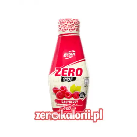 Raspberry Zero Sauce 400ml, 6PAK Nutrition