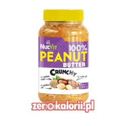 Masło Orzechowe Crunchy 500g NutVit 100 % Orzechów