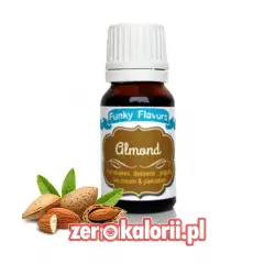 Aromat Funky Flavors Almond - Migdałowy BEZ CUKRU I TŁUSZCZU