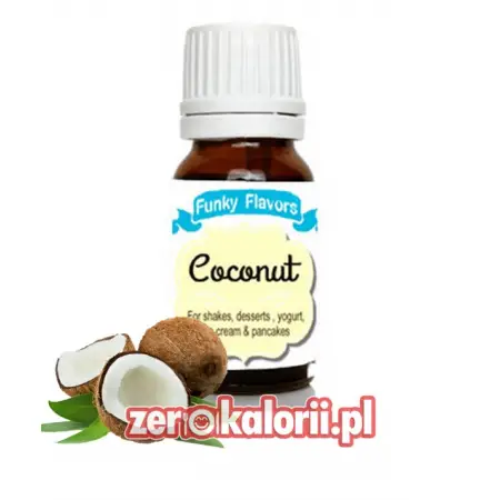 Aromat Funky Flavors Cocount - Kokosowy BEZ CUKRU I TŁUSZCZU
