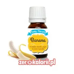 Aromat Funky Flavors Banana - Bananowy BEZ CUKRU I TŁUSZCZU