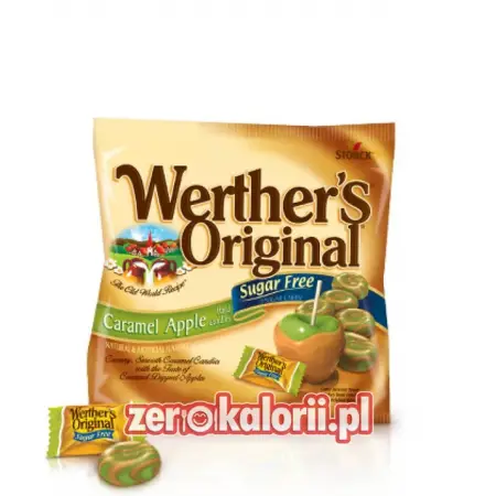 Werther's Original Caramel & Apple BEZ CUKRU 