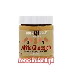Proteinowe Masło Orzechowe Buff Bake White Chocolate