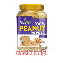 Mąka z Orzeszków Ziemnych NutVit 100% Peanut Powder 500g
