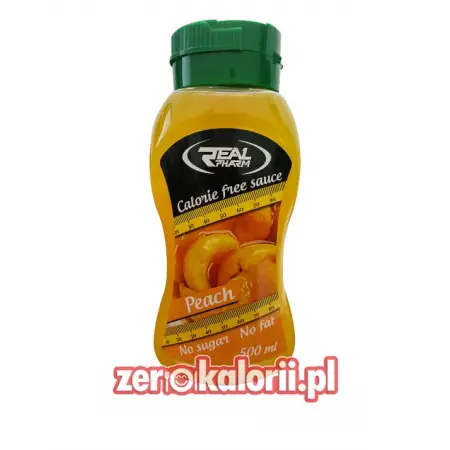 Syrop Brzoskwiniowy 500 ml Zero Kalorii Real Pharm