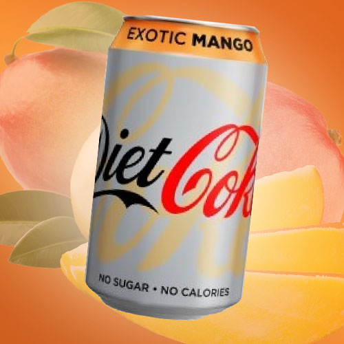 diet coke exotice mango puszka